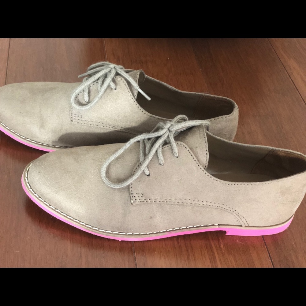 Steve Madden Taupe Oxford 7.5